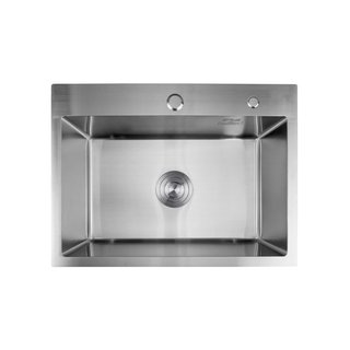 Кухонна мийка Kroner KRP Gebürstet - 5843HM (3,0/1,0 мм)