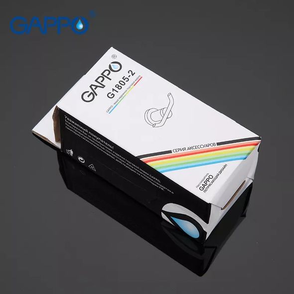 Гачок Gappo G1805-2 подвійний