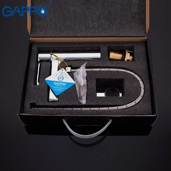 Змішувач для умивальника Gappo Tomahawk G1002-2