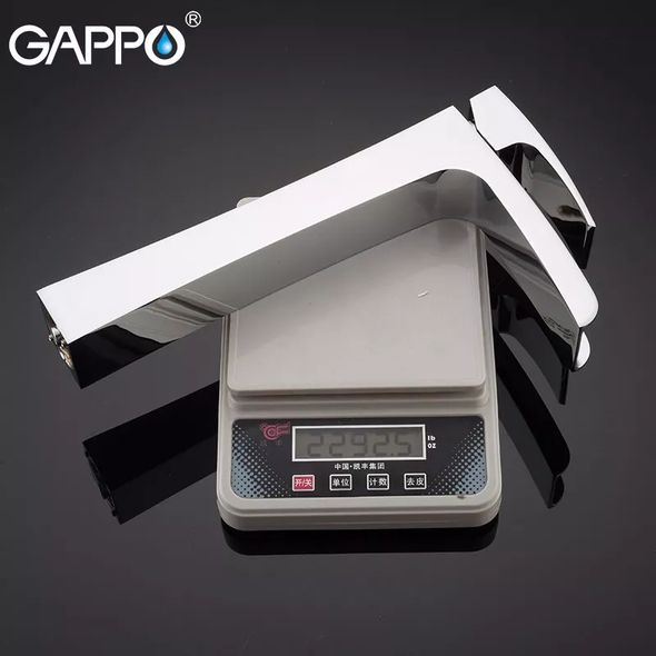 Змішувач для умивальника Gappo Jacob G1007-21 Хром