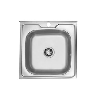 Кухонна мийка накладна Kroner KRP Satin-5050 (0,6 мм)
