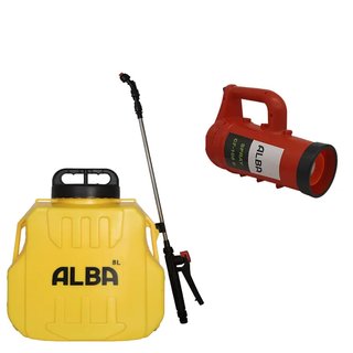 Набор Опрыскиватель Spray CF-BC-8л аккумуляторный и Насадка Турбо туман ALBA Spray CF-108E