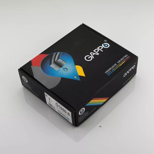 Змішувач для умивальника Gappo Aventador G1050-8 Хром