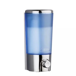 Дозатор жидкого мыла Frap F406 400мл Синий/Хром