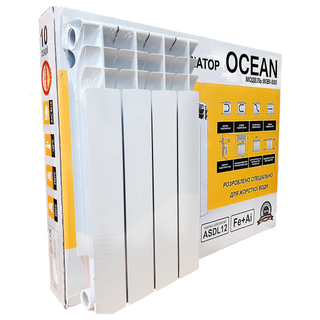 Радиатор биметаллический OCEAN 570*80 AL+ST Турция