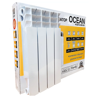 Радиатор биметаллический OCEAN 96 BІ-500 AL+ST Турция