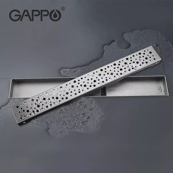 Душовий Трап з нержавіючої сталі Gappo G86007-2 70*600мм