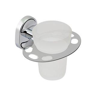 Склянка з тримачем зубних щіток для ванної кімнати Kroner KRM Elbe - ACG2906-1