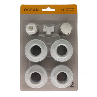 Комплект футорок OCEAN 1/2″(15мм) х 1″(25мм)