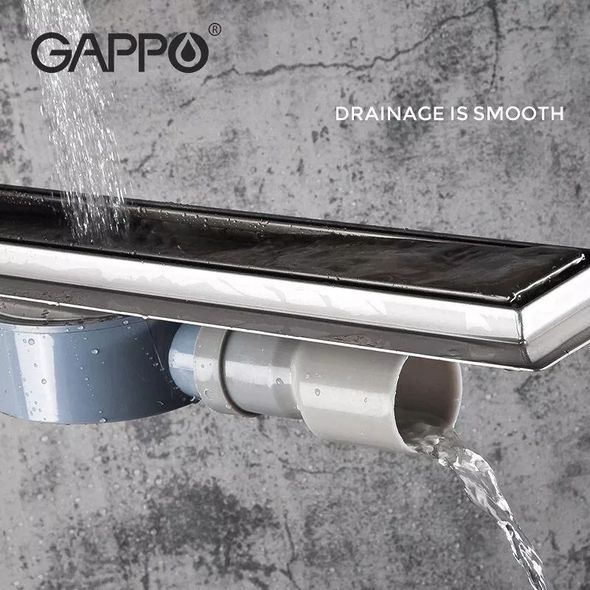 Душовий Трап з нержавіючої сталі Gappo G85007-4 70*500мм