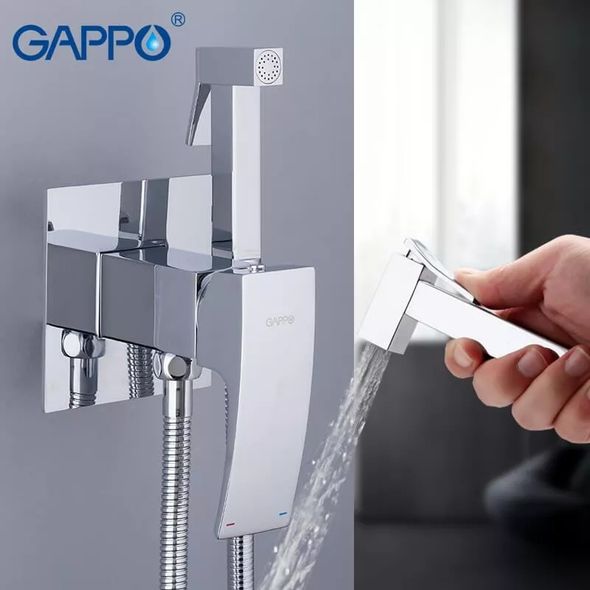 Вбудований гігієнічний душ Gappo Jacob G7207-1 Хром
