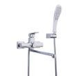 Смеситель для ванны Gappo G2250-8 хром/белый