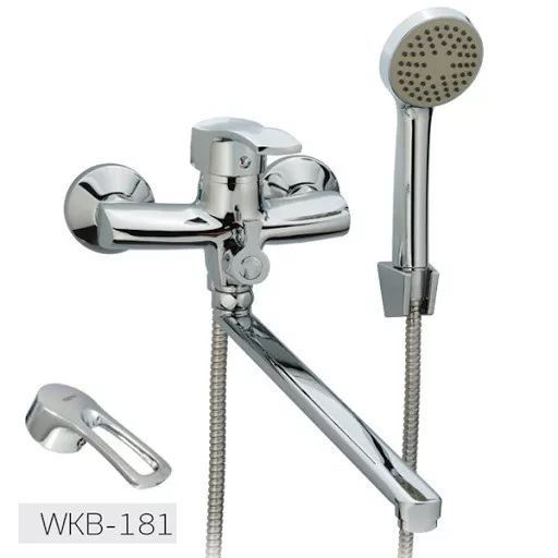 Смеситель для ванны WEZER JXD7-B181 хром