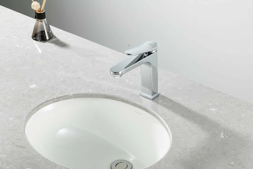 Смеситель для умывальника Gappo G1010 хром
