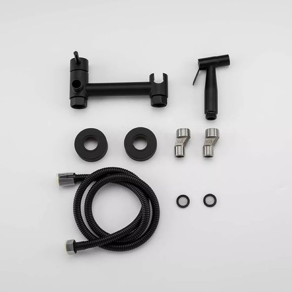 Гигиеническим душем со смесителем Frap F7503-6 Черный