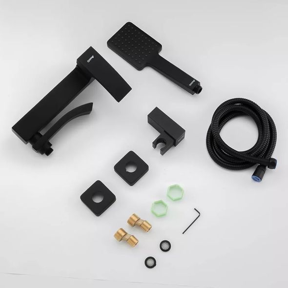 Смеситель для ванны Gappo G3207-6 черный