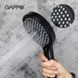 Ручной душ GAPPO G003, 3-режим, черный