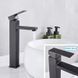 Смеситель высокий для умывальника WEZER PRO11-02-BLACK