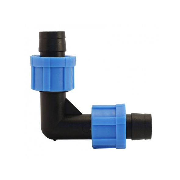 Коліно для крапельної стрічки SantehPlast SL-002.3 Затискне
