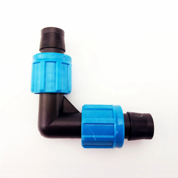 Коліно для крапельної стрічки SantehPlast SL-002.3 Затискне