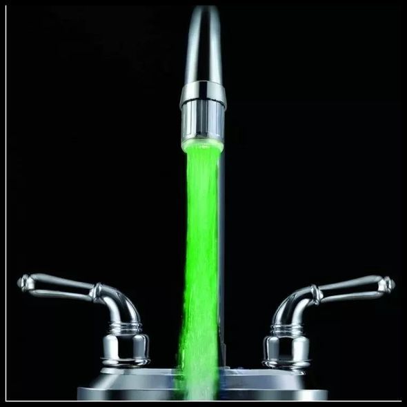 Аератор дворежимний Frap F72-11 з датчиком температури, LED (3 кольори), РВ