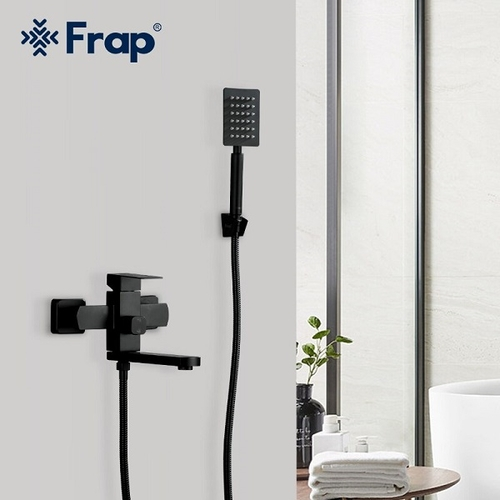 Смеситель для ванны Frap F32802-6 черный