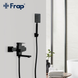 Смеситель для ванны Frap F32802-6 черный