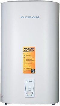 Бойлер плоский Ocean Flat BASIC 50л емальований бак мокрий тен