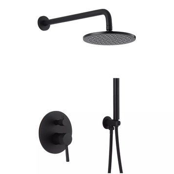 Вбудована душова система WEZER EKO17B-01-BLACK,Чорна