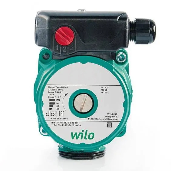 Циркуляционный насос Wilo Star-RS 25/6-130
