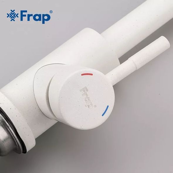 Смеситель для кухни Frap F40899-1 Белый