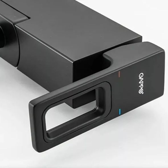 Змішувач для ванни Gappo G3217-6 чорний