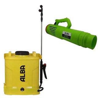 Набір Обприскувач Spray CF-EU-12л акумуляторний та Насадка Турбо туман ALBA Spray CF-113E