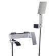 Смеситель для ванны Gappo G3207-8 белый/Хром