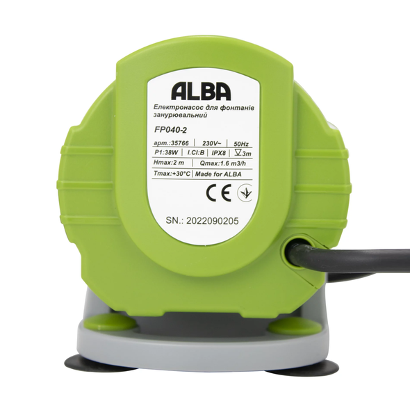 Насос для фонтана ALBA FP 060-3