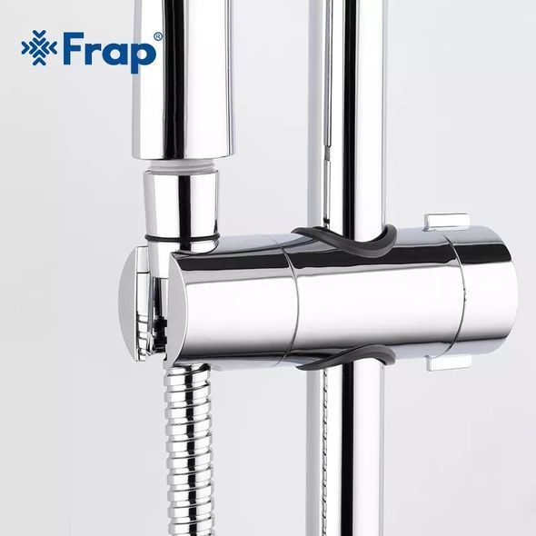 Тримач лійки для душу системи Frap F30-3, хром