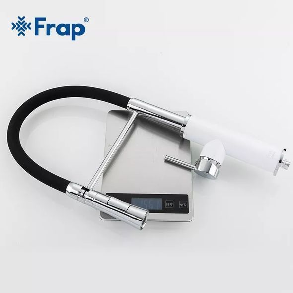 Змішувач для кухні з гнучким виливом Frap F4452-8