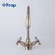 Смеситель для кухни Frap F4319-4 с гибким изливом, Бронза