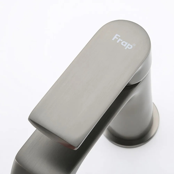 Смеситель для умывальника Frap F1071-9 Графит
