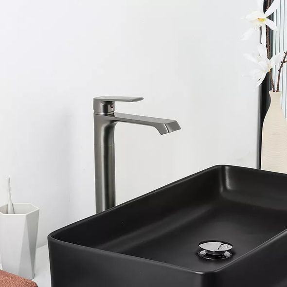Смеситель для умывальника Frap F1071-29 Графит
