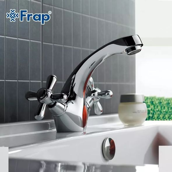 Змішувач для умивальника Frap F1025 Хром