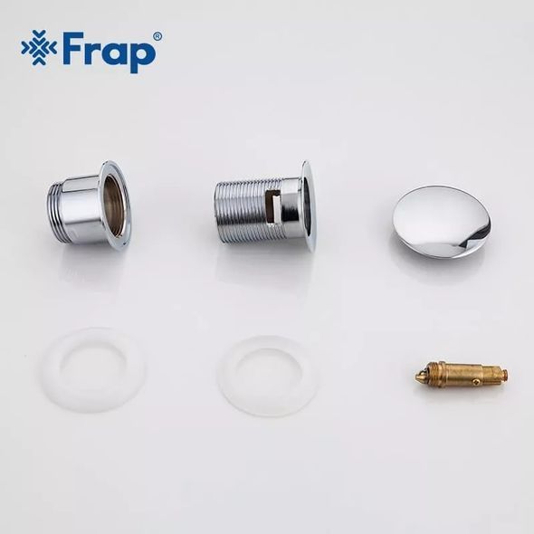 Донный клапан Frap F60, автомат, 1 1/4", хром