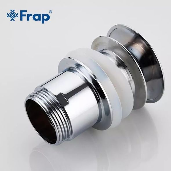 Донный клапан Frap F60, автомат, 1 1/4", хром