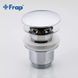 Донный клапан Frap F60, автомат, 1 1/4", хром