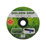 Капельная лента GOLDEN DRIP с плоским эмиттером 15см 500м 8 mil