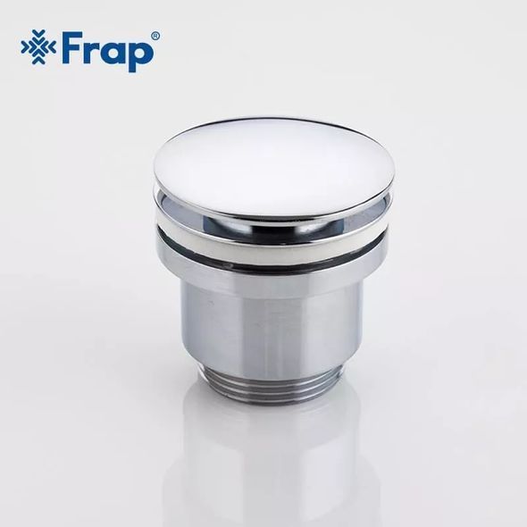Донный клапан Frap F62, автомат, 1 1/4", хром