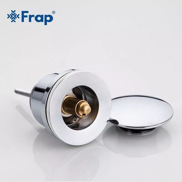 Донный клапан Frap F62, автомат, 1 1/4", хром