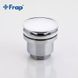 Донный клапан Frap F62, автомат, 1 1/4", хром