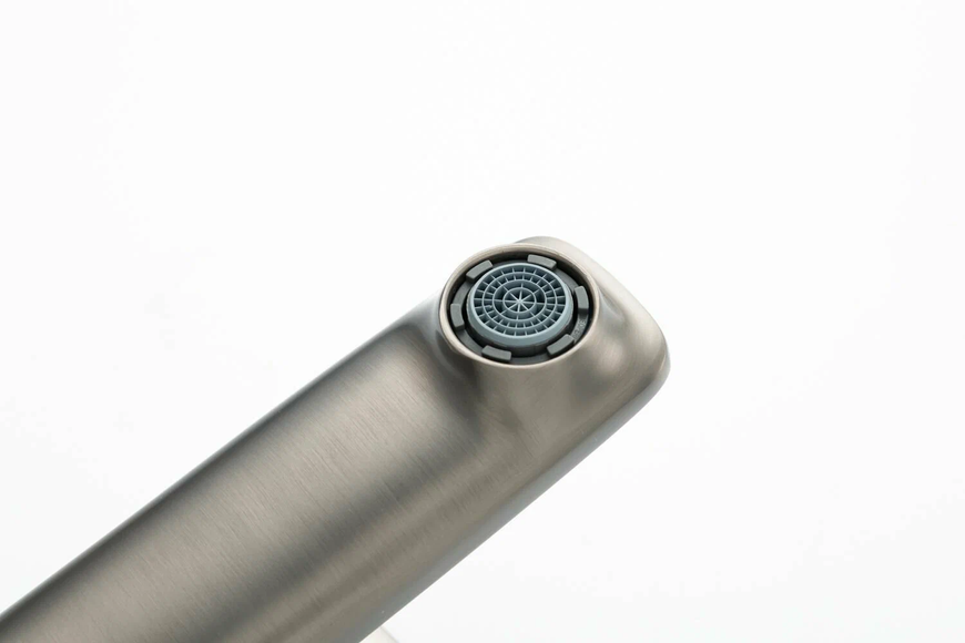 Смеситель для умывальника Gappo G1028-9 Графит