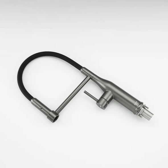 Смеситель для кухни с гибким изливом GAPPO G4398-51 Графит